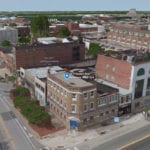 Exterior aerial view of building
